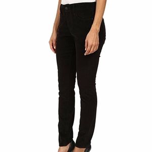 NYDJ ALINA LEGGINGS CORDUROY BLACK  NWT $116